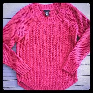 Calvin Klein Magenta Sweater -Small